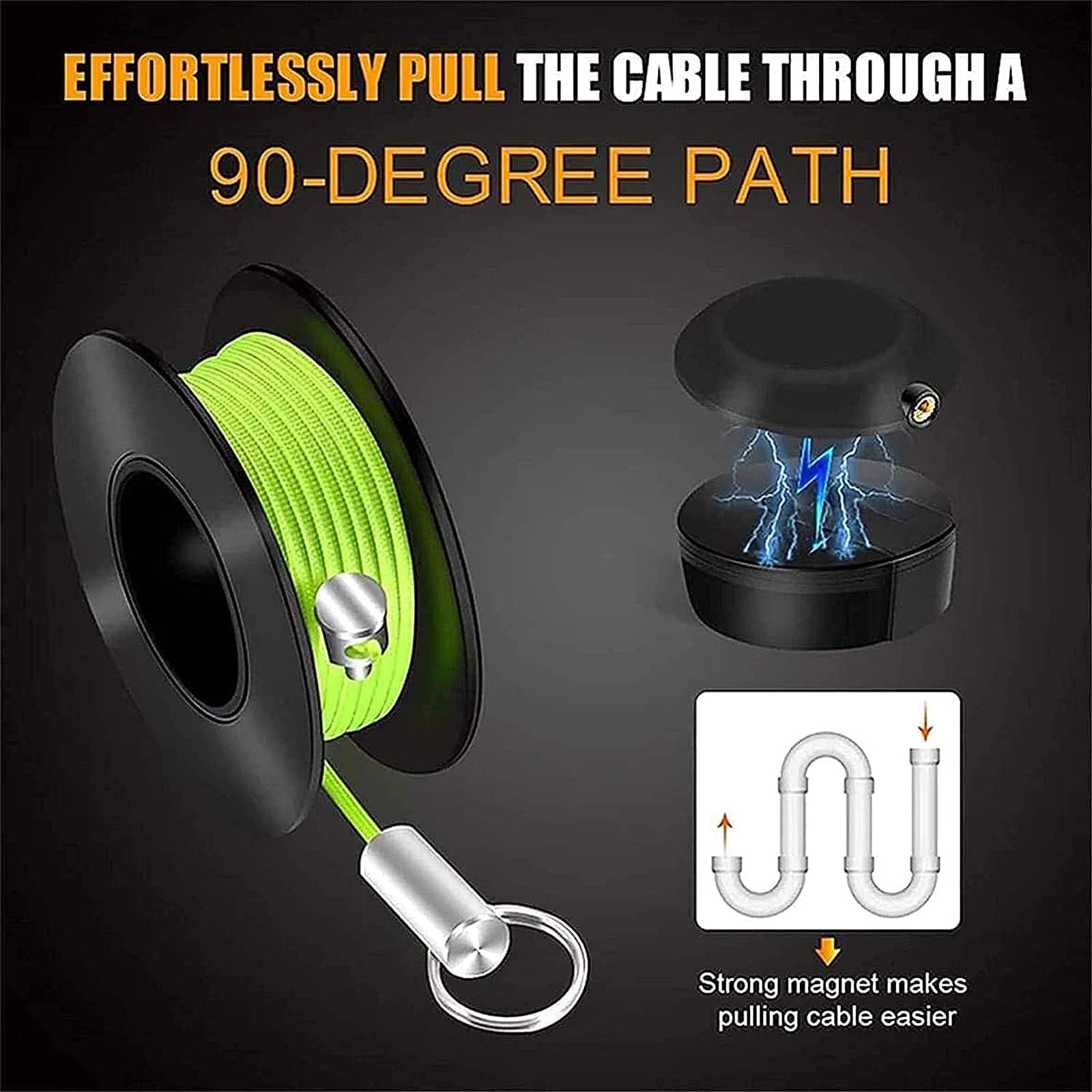 Magnetic Wall Puller Wiremag Magnetic Wire Pulling System - Cable ...
