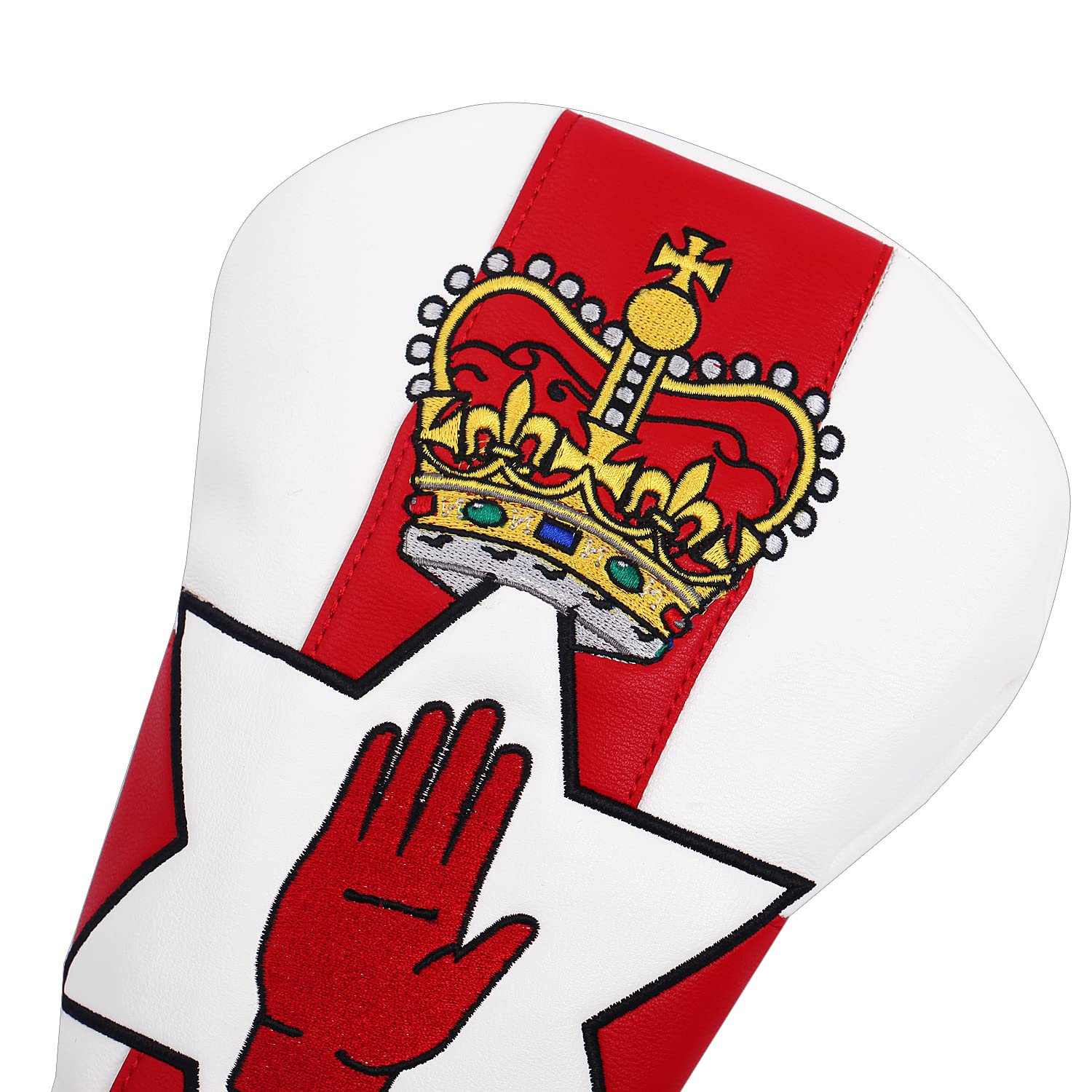 SHABIER United Kingdom Golf Head Cover Golf Wood Club Headcover Driver Cover (The Ulster Banner), 1 - Image 4