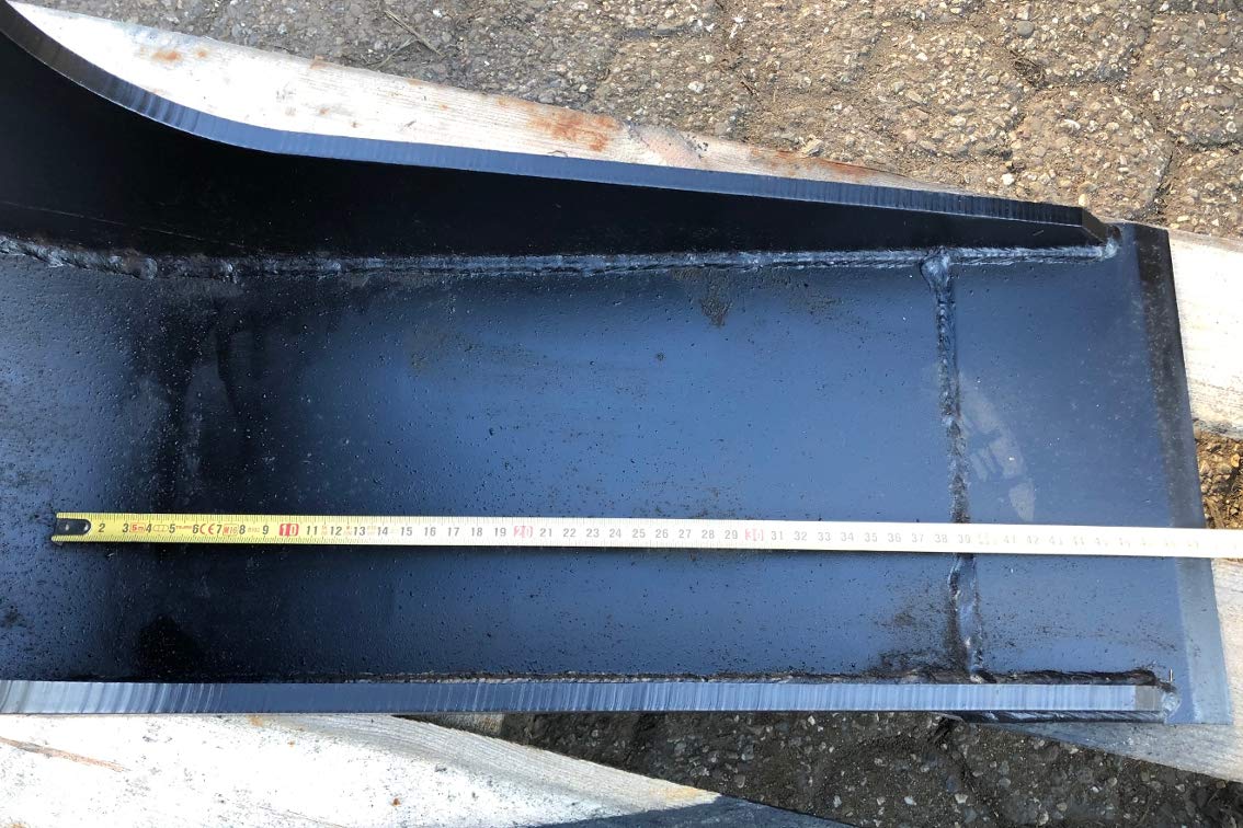 Baggerlöffel Drainagelöffel Kabellöffel Tiefenlöffel MS03 Aufnahme 30cm Breit