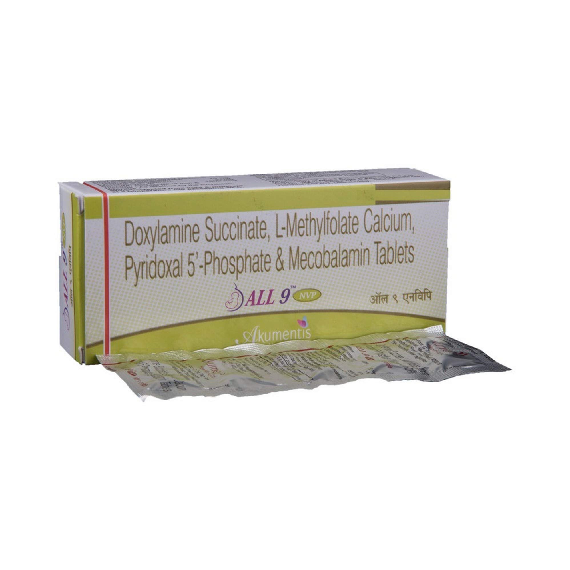 All 9 NVP - Strip of 10 Tablets