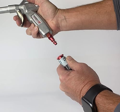 Miniatura 3 de Primefit Kit de accesorios de aire de 14 piezas, estilo industrial rojo (IK7001-14R)