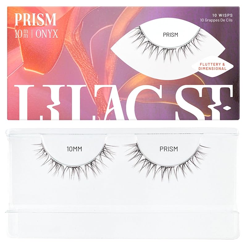 Lilac St Cílios Postiços em Tufo Prism 10 mm