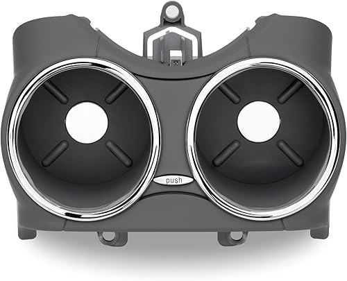 WEILEITE Soporte cromado de repuesto para vasos de coche compatible con Mercedes Benz W219 C219 CLS500 CLS63 AMG CLS55 AMG CLS63 CLS500 2006-2011