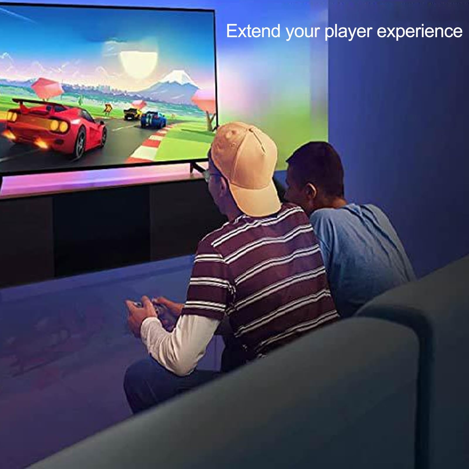 Luci A Led Selezionabili A Colori Per TV, Retroilluminazione TV Sincronizzata Con Lo Schermo 3,8 M Adatto Per TV Da 55-75 Pollici Riduce L'affaticamento Camera Da Letto, Illuminazione D'atmosfera