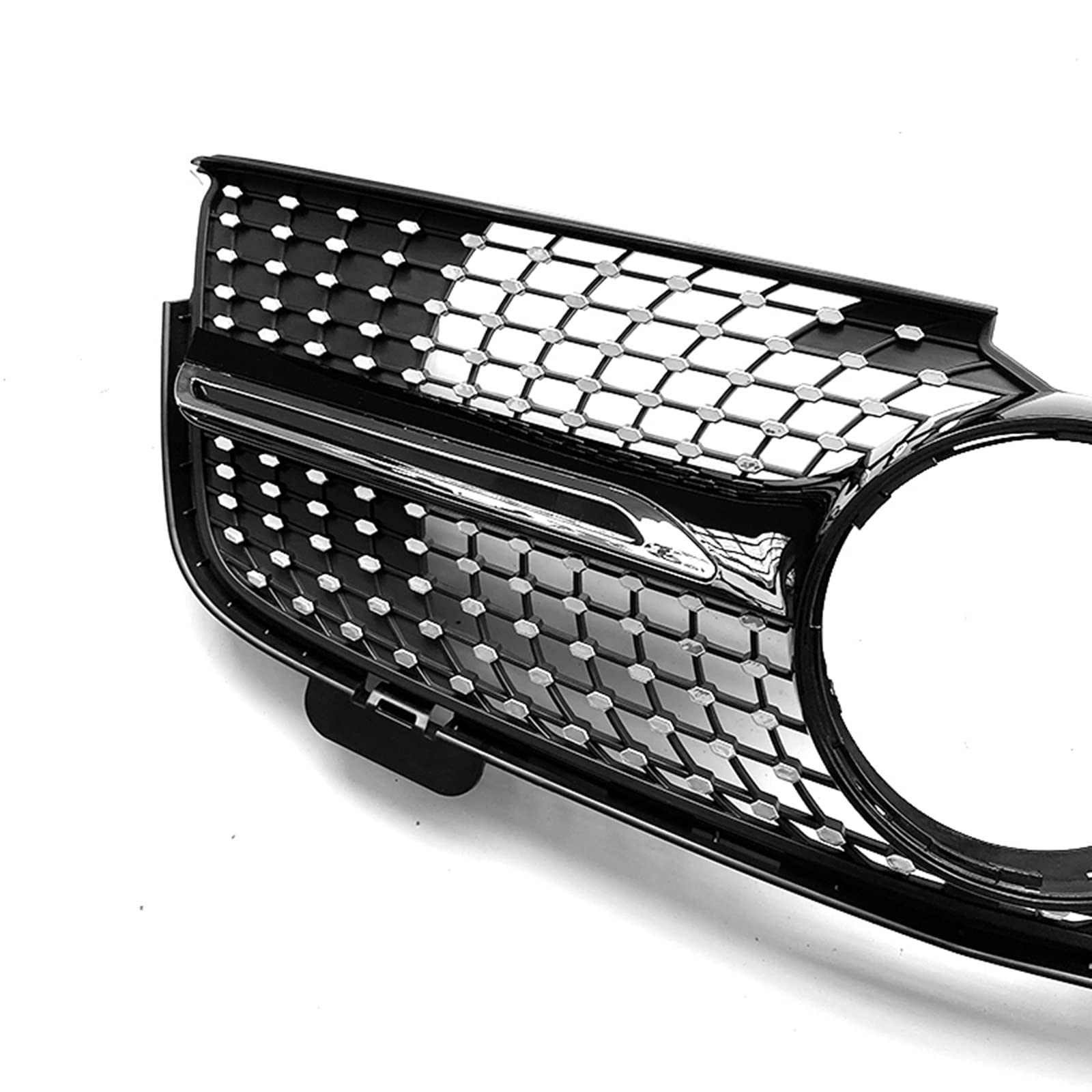 CHEVVY Griglia Anteriore Griglia Nera Paraurti Superiore Cofano Maglia per Benz X164 Classe GL GL320/2007-2008 GL450/2007-2012 GL350/2010-2012 Accessori