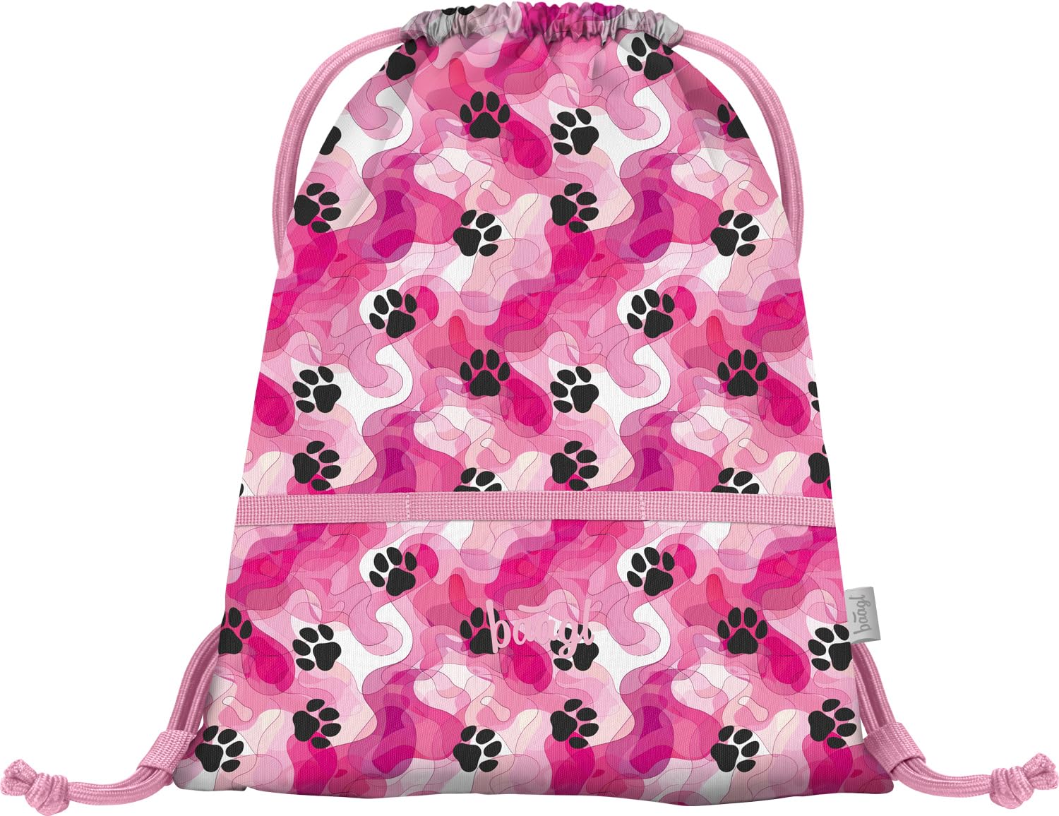 Baagl Sacca Da Palestra Per Ragazze – Sacchetti Impermeabili Per Scarpe Per Bambini – Scuola E Asilo Sport Bag, 46 X 36 X 1 Cm, Casual-image