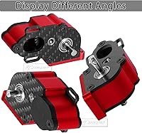 Vista 6 de Caja de cambios de transmisión central Actualizaciones Parte para 1/10 RC Crawler car Axial SCX10 SCX10 ii 90047 Wraith, caja de cambios