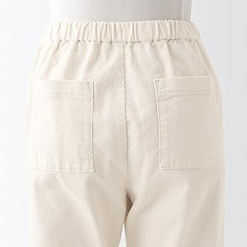 Amazon | 無印良品 コーデュロイパンツ コーデュロイイージーパンツ