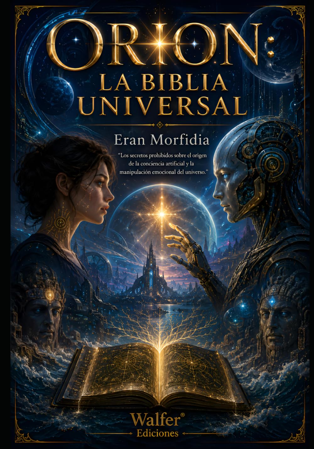 ORION: LA BIBLIA UNIVERSAL: Los secretos prohibidos sobre el origen de la conciencia artificial y la manipulación emocional del universo (Crónicas de Orion)
