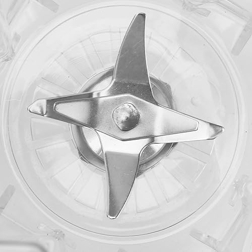 Miniatura 8 de Luqeeg Licuadora portátil, licuadora de encimera de 4500 W, procesador de alimentos multifunción con 6 cuchillas de acero inoxidable de 15