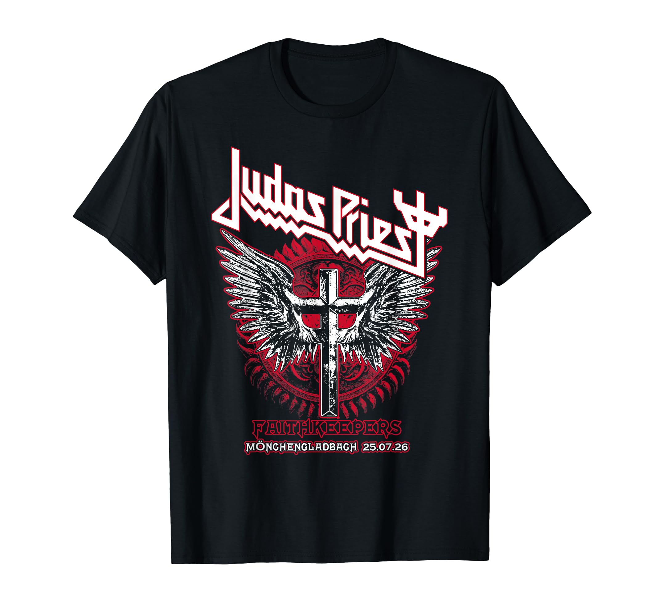 Amazon | Judas Priest Faithkeepers 2026 Tour Mönchengladbach T