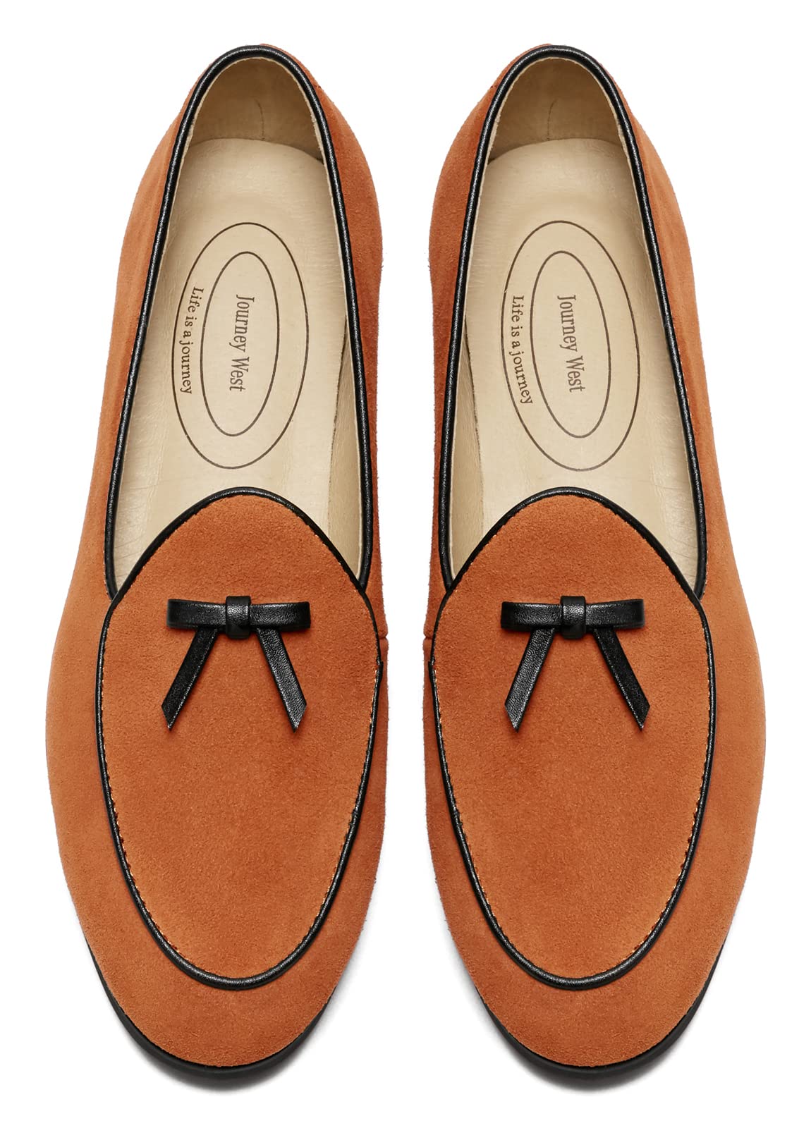 Journey West Suede Tassel Loafer