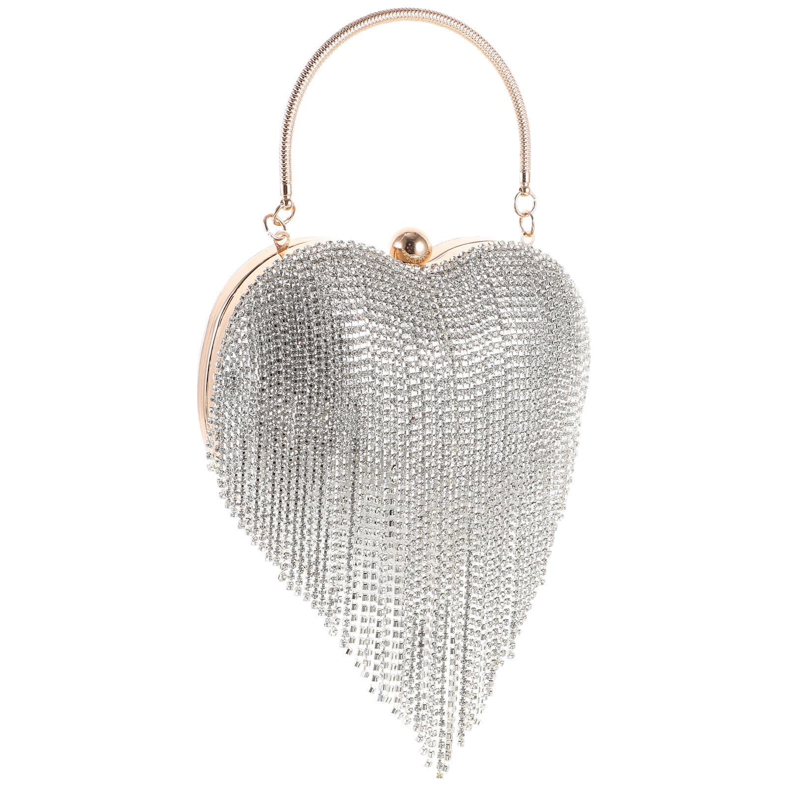 Artibetter Bolso de Noche Tipo Clutch para Mujer con Cadena Desmontable