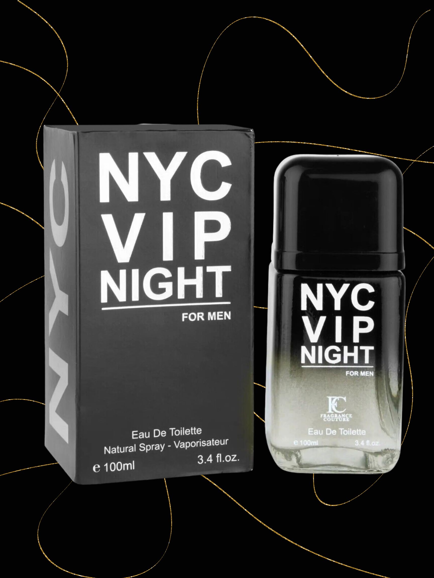 Amazon.com : NYC VIP NIGHT FOR MEN EAU DE TOILETTE 3.4 FL. Oz