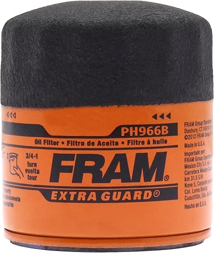 Vista 2 de FRAM Extra Guard PH966B, filtro de aceite giratorio con intervalo de cambio de 10 mil millas