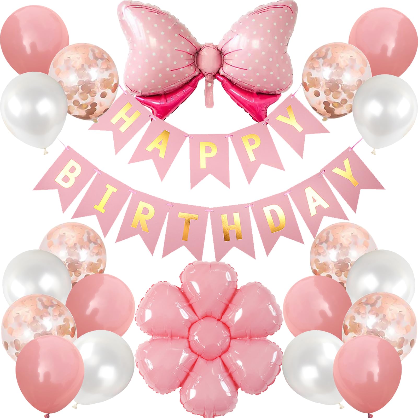 Amazon | Lausatek バルーン 誕生日 風船セット 飾り付け HAPPY 