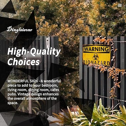 Miniatura 7 de dingleiever - Señal de peligro biológico de advertencia, etiquetas de peligro novedoso