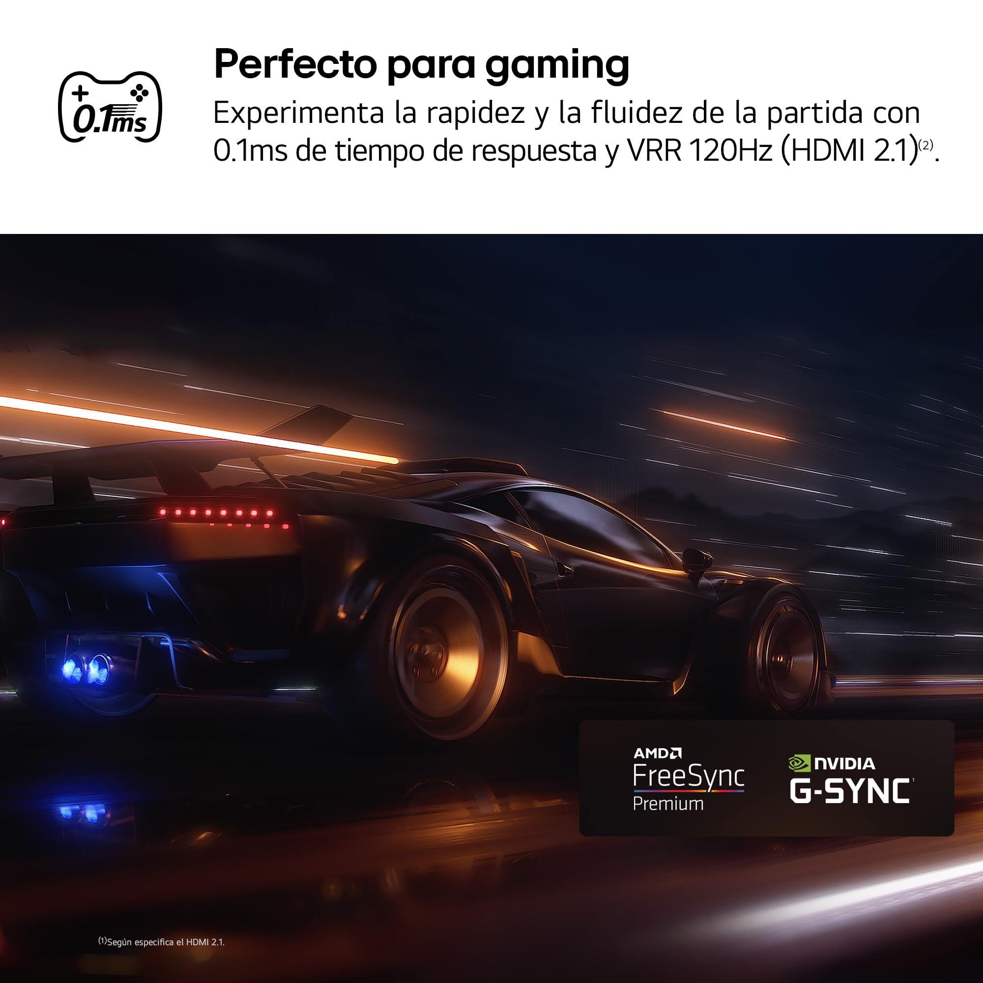 LG OLED55B46LA, 55", OLED 4K, Serie B4, 3840x2160, Smart TV, WebOS24, Procesador a8, Dolby Vision, Dolby Atmos, TV Gaming, 120 Hz, AMD FreeSync, Negro