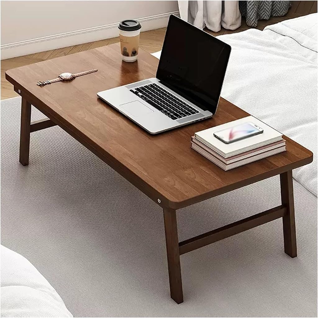 Klappbarer multifunktionaler japanischer Boden-Teetisch, antiker Tisch mit klappbaren Beinen, niedriger Tisch, Tatami-Tisch, Zen-Teetisch for Wohnzimmer, Büro (Size : 80x40x34cm)