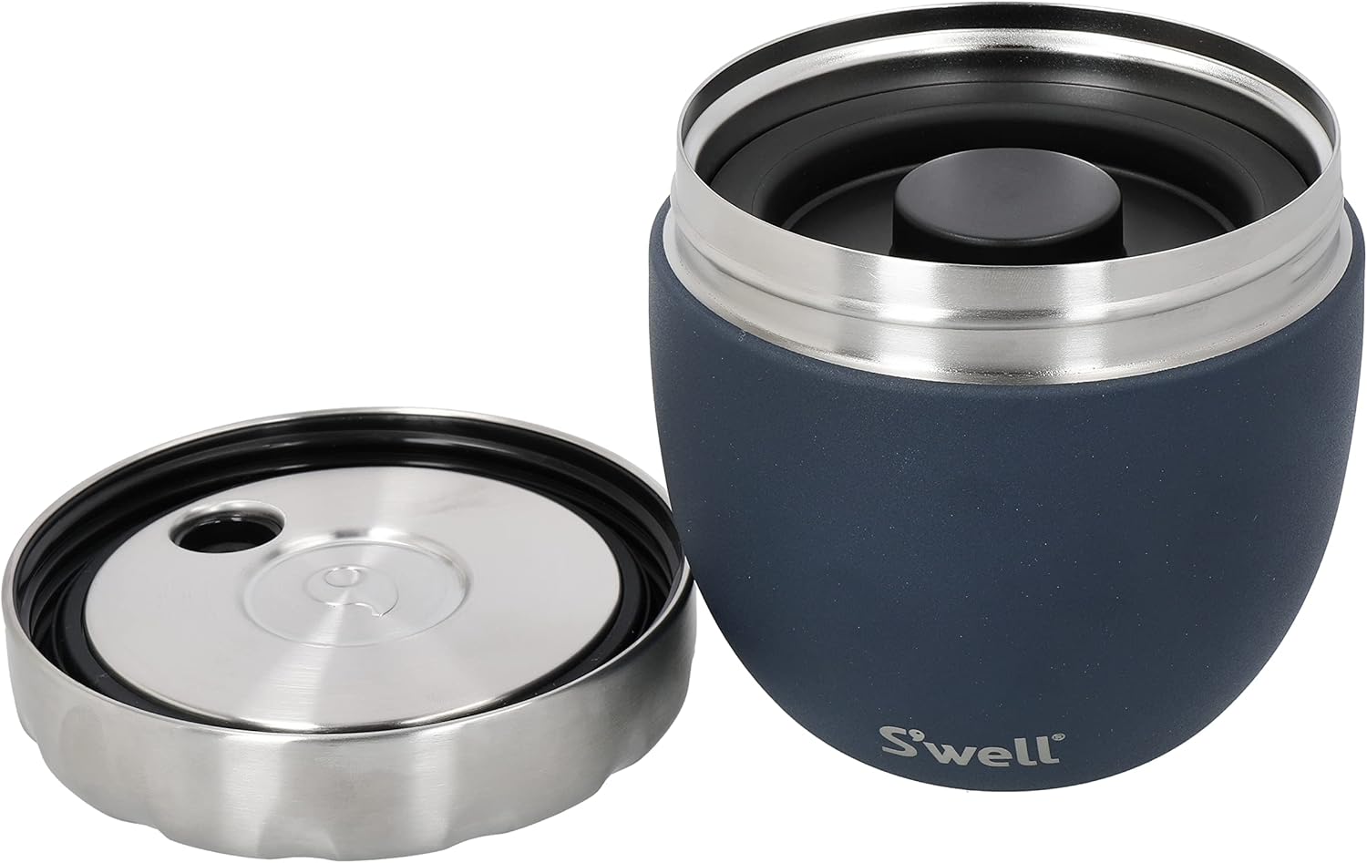 S'well Stainless Steel Food Bowls - 21.5oz - Azurite Eats - Triple-Layered Vacuum-Insulated Containers Keeps Food Cold for 11 Hours and Hot for 7 - Condensation-Free, Leak-Free and Dishwasher-Safe - Image 5