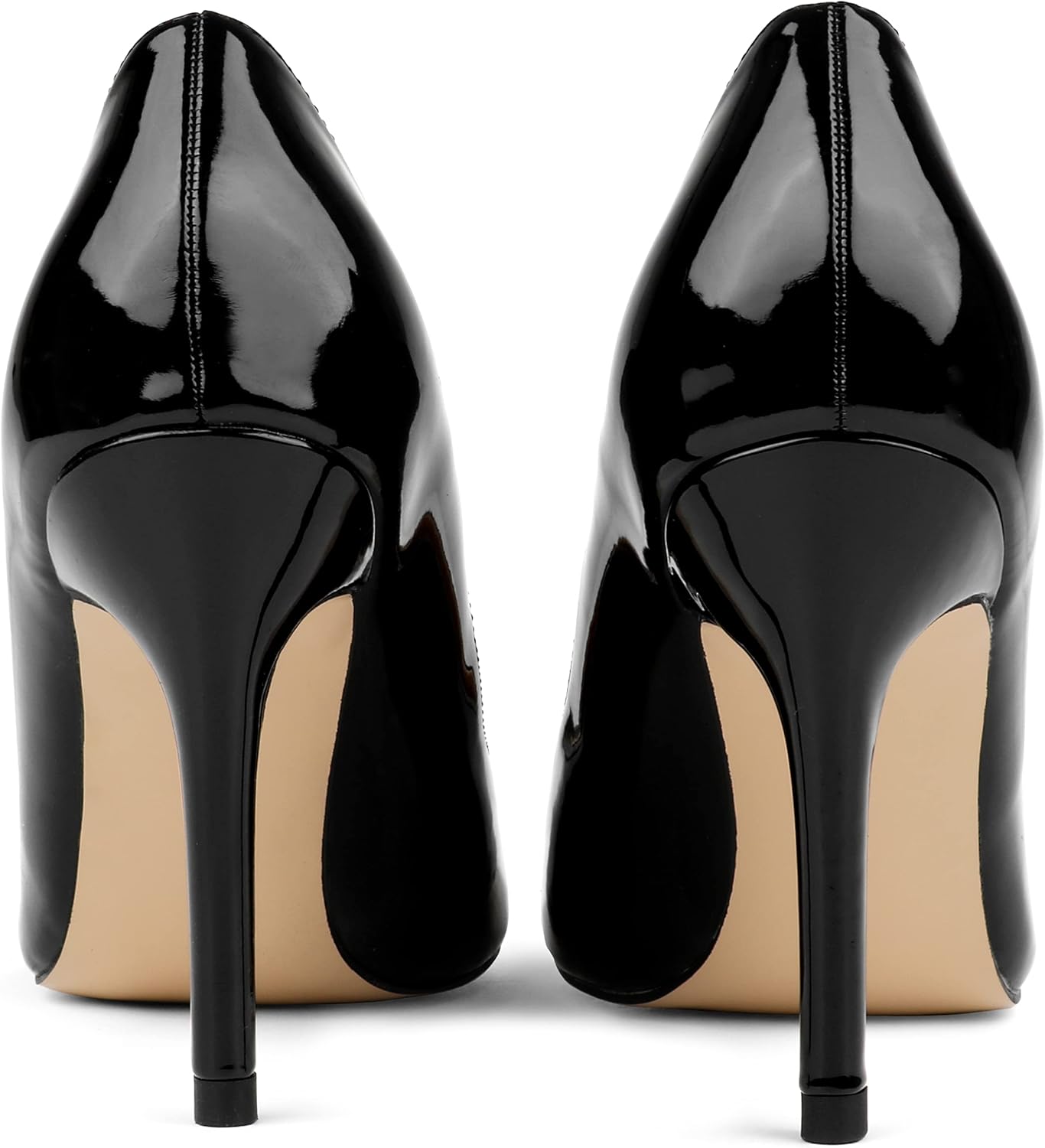 JOY IN LOVE Pumps for Women 3.5" Stiletto High Heels Pointy Toe Pumps Shoes - Image 5