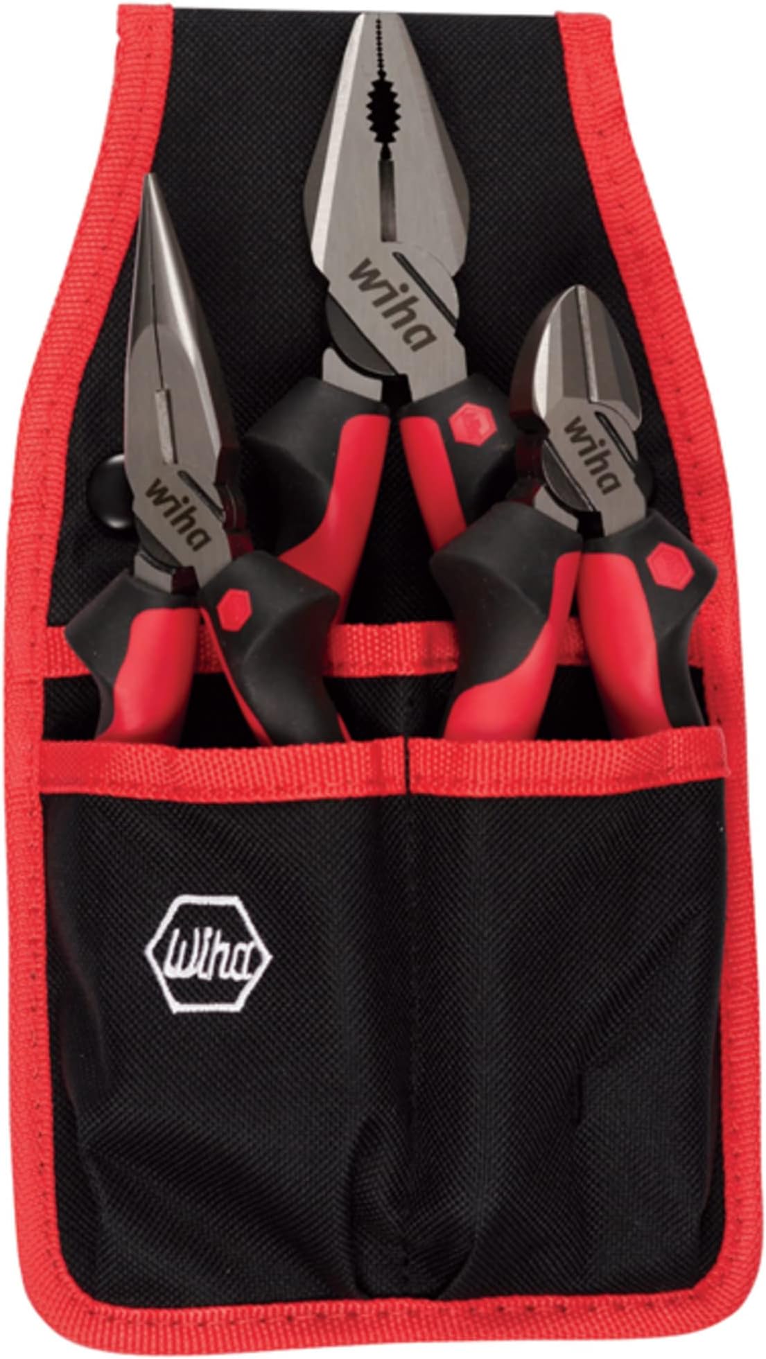 Wiha 32698 Pliers and Cutter Set, 3 Piece