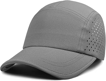 Outdoor Shaping Ultra-Light Breathable, Baseball Cap Flat-Top Sport, Quick-Dry Hat with Side Ventilation, Summer Outdoor Cap Adjustable, Hiking Running Travel Daily Wear
