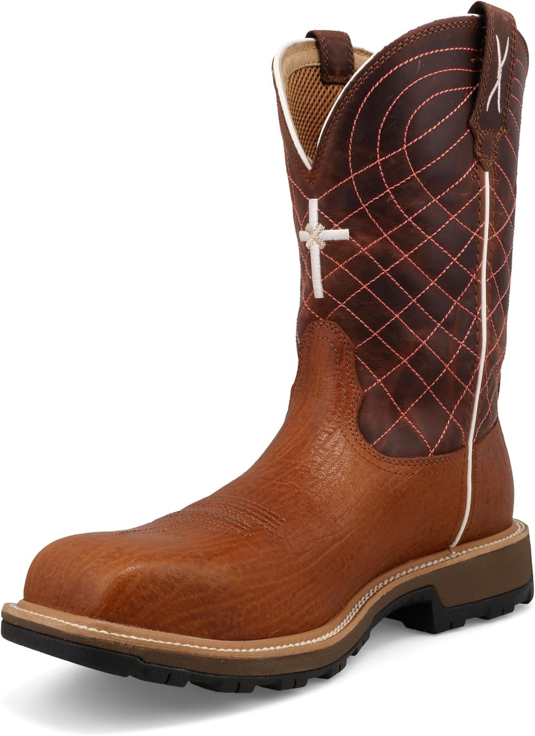 Twisted X Mens 11" Pull On Nano Composite Toe UltraLite X Waterproof Western Work Boot