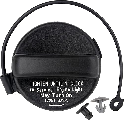 Tapa de gasolina, tapa de combustible para Nissan Altima Frontier Murano Pathfinder Versa & Infiniti JX35 QX60, 17251-3JA0A, 17251-9BD0E,