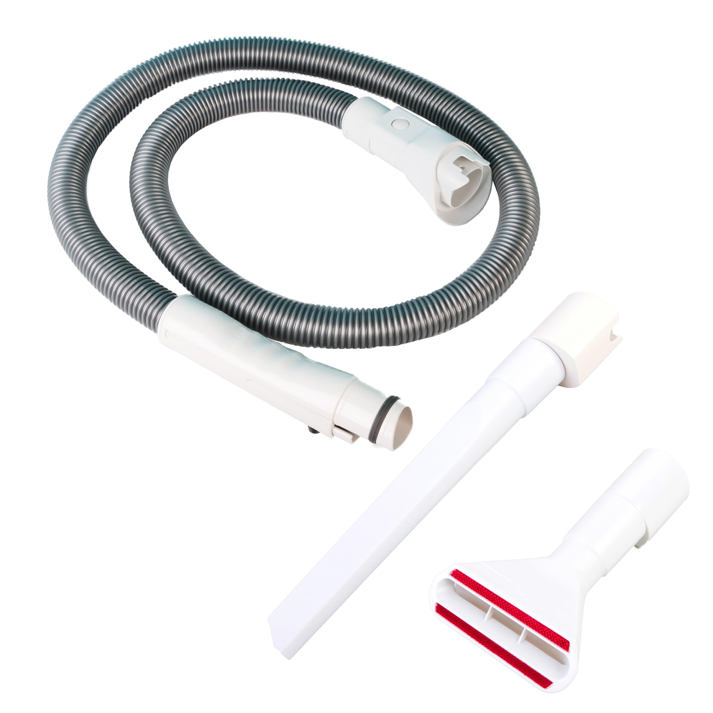 Set Accessori Aspirapolvere - Tubo Telescopico 35 Mm + Bocchetta Per Pavimenti 272 Mm + Spazzola Per Mobili, Compatibile Con Siemens VS06G2410 E Synchropower Typ G