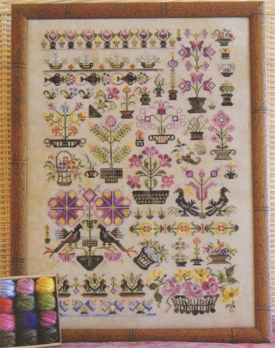 Rosewood Manor S-1058 Baskets! Chart by Karen Kluba