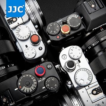 Copper Shutter Release Button for X-T30 III II X100VI XM5 XT5 XT50 - Black