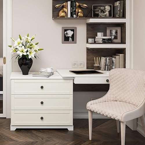 Miniatura 8 de Ravinte Paquete de 15 pomos redondos negros mate para gabinetes de cocina de 1-14 pulgadas, tiradores de cajón sólidos de zinc, manijas de gabinete