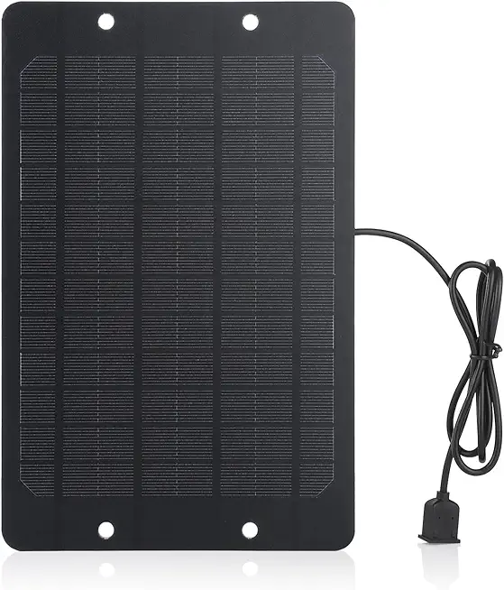 Soshine Mini Solar Panel - USB Solar Panel Charger 5v 6w with High Performance Monocrystalline USB A...