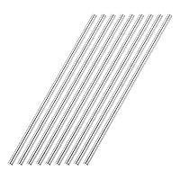 Vista 293 de uxcell Varilla redonda sólida de acero inoxidable 304 de 0.197 in x 5.906 in para manualidades de bricolaje - 10 piezas