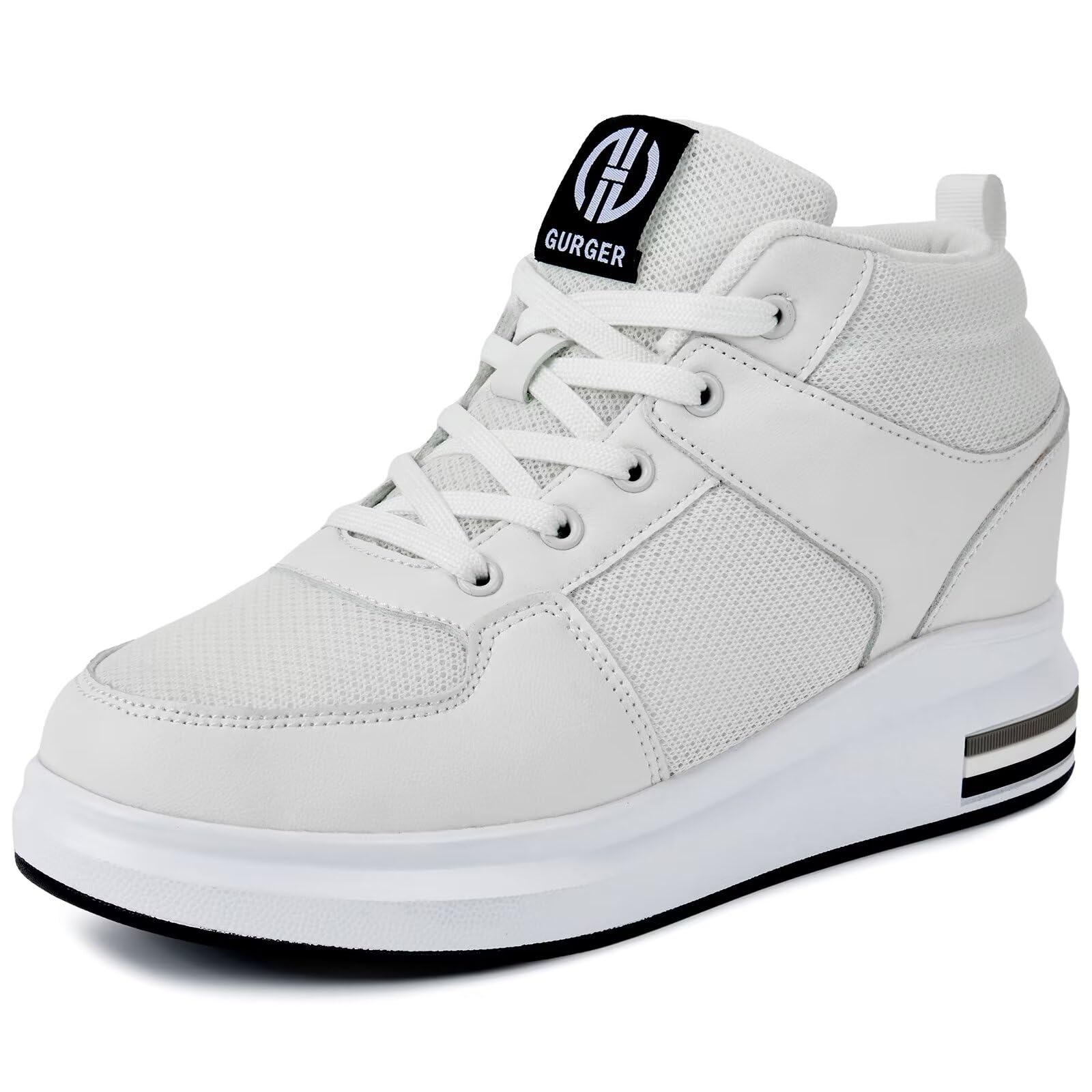Scarpe da Ginnastica con Zeppa da Donna Sportive Fitness Traspiranti Sneakers