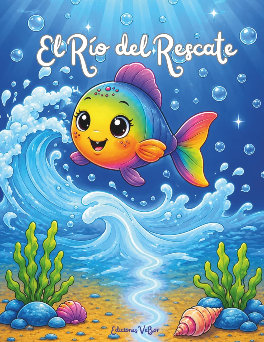 El Río del Rescate: Cuento Ilustrado a Color (Mi Libro de Sirenas y Amigos del Mar)