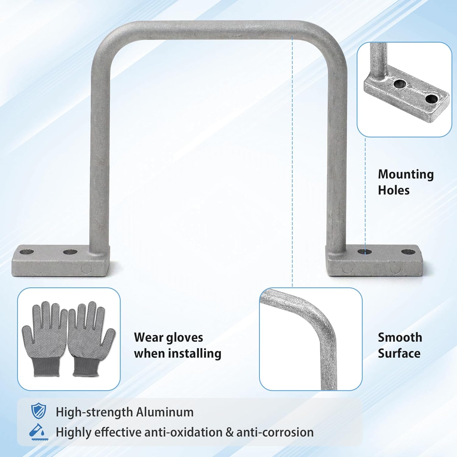 3 Inch Cable Distribution Ring: 30 Pcs Cable Management D Ring - Aluminum D Ring for Commercial Residential Use - Organize & Secures Electric Network Patch Cables Power Cords - Silver