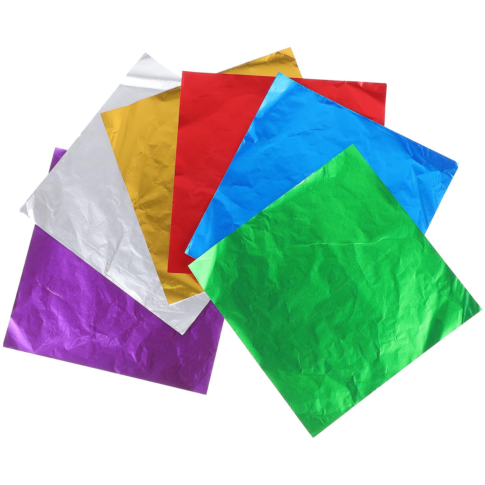 Emballage chocolat aluminium coloré 15 cm pour réussir la décoration de vos bonbons