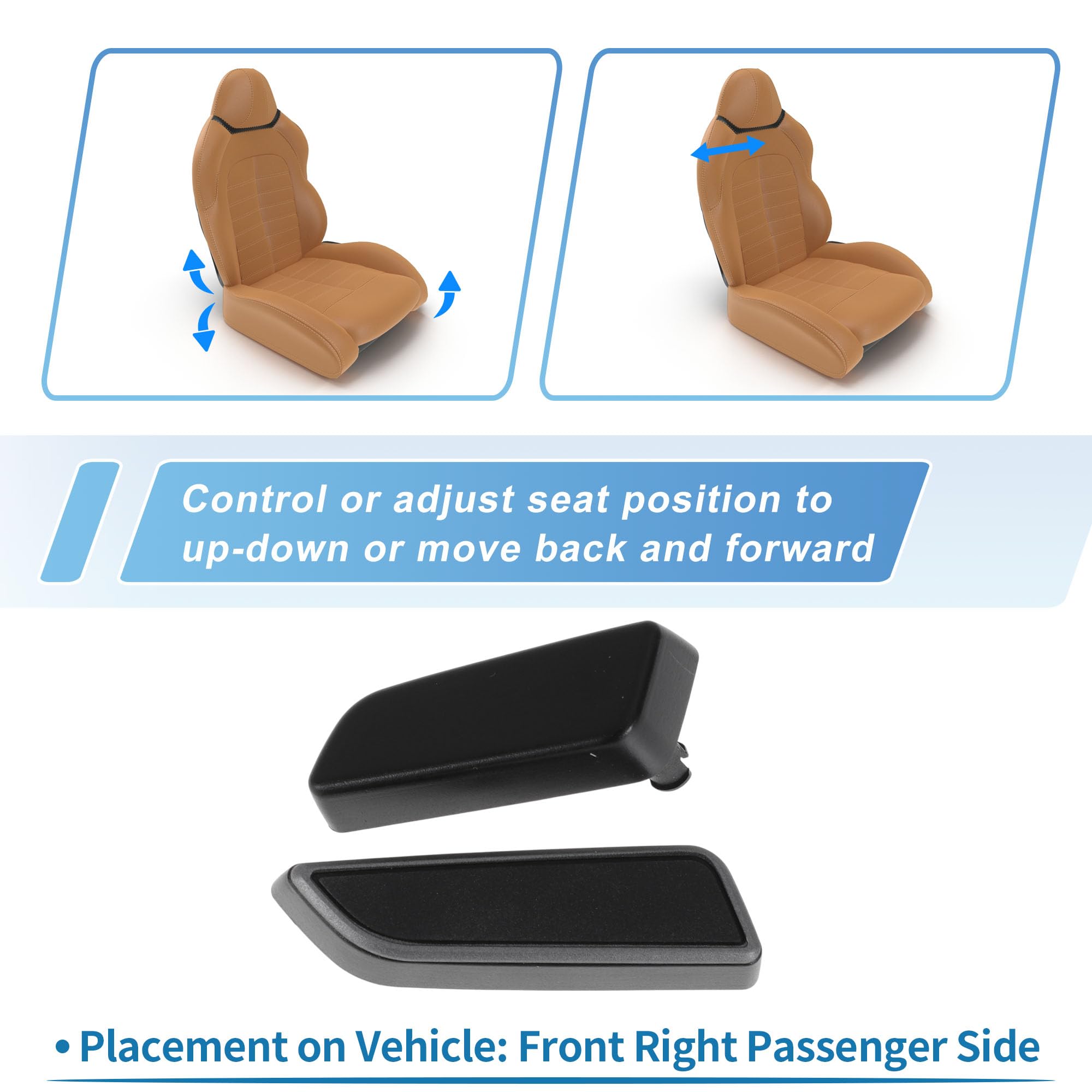 Nr 109884200D/109884300E/1098842-00-D/1098843-00-E Sitzschalter Für Tesla Model 3 / Y 2019 2020 Vorne Rechts Beifahrerseite Schwarz