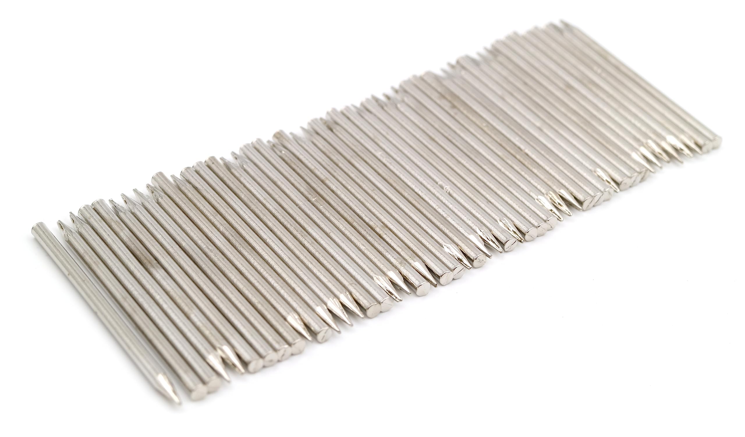 Image secondaire de Lot de 50 clous en acier nickelé Design61 - 2 x 40 mm