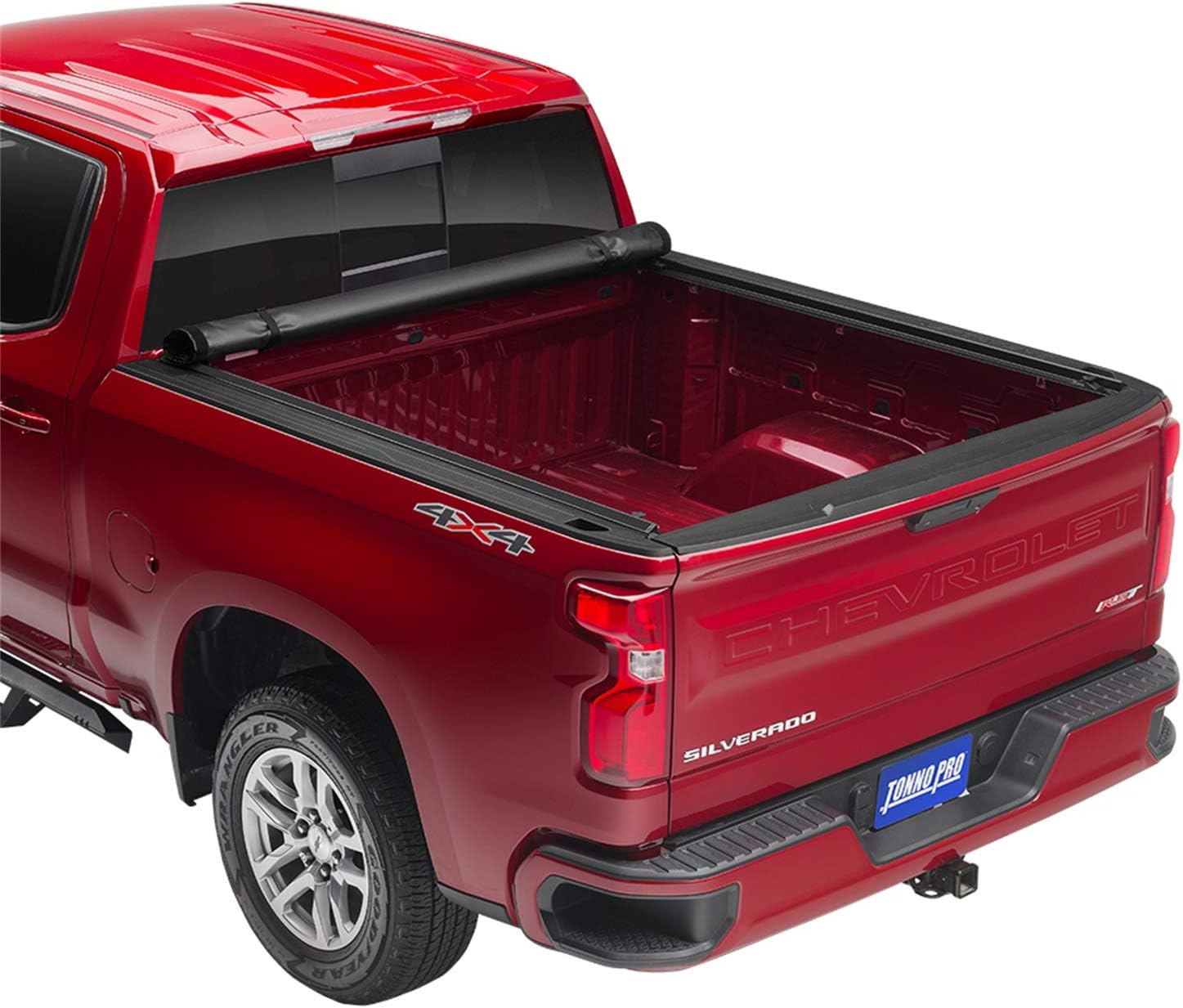 Tonno Pro Lo Roll, Soft Roll-up Truck Bed Tonneau Cover | LR-1085 | Fits 2015 - 2022 Chevy/GMC Colorado/Canyon 5' 2" Bed (61.7")