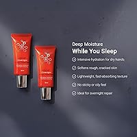 Vista 5 de LifeCell Retinol + Vitamina C Tratamiento de manos durante la noche – Crema de manos antienvejecimiento para manchas oscuras, sequedad y líneas