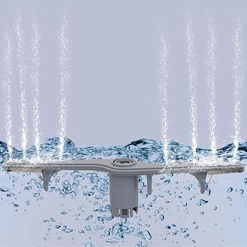 Miniatura 7 de 154567702 Conjunto de brazo rociador para lavavajillas, inferior, con escudo térmico -Reemplaza, 5304507175, 154567701 AP6810011 Gris