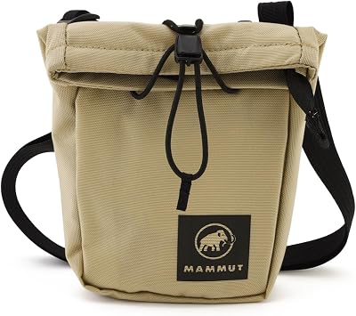 Mammut Xeron Pouch RT 1 Compact Crossbody Bag with Roll-Top Closure and Water-Repellent Coating, Safari, 1L
