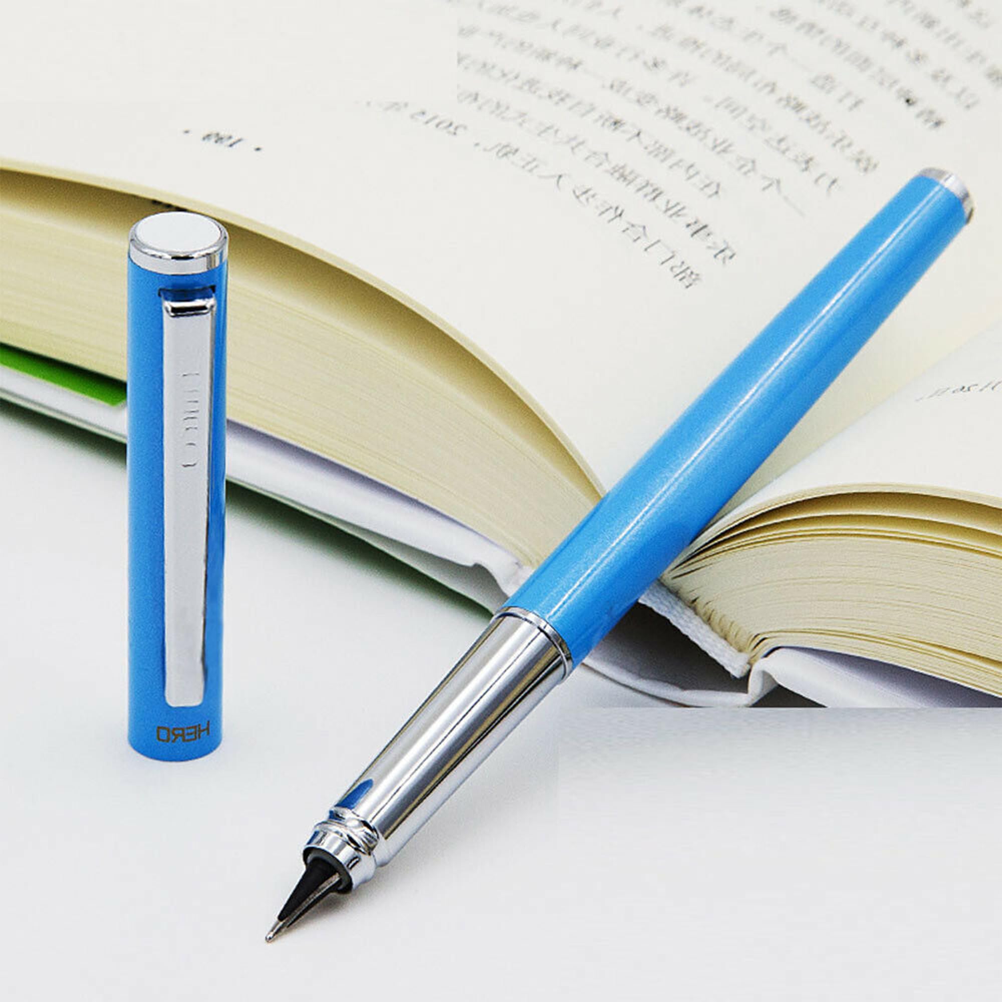 Success Stationery Pluma estilográfica, punta extrafina, bolígrafos de escritura suave para diario, bolígrafos de metal de 70 colores, regalos de escritor, juegos de bolígrafos para hombres y mujeres