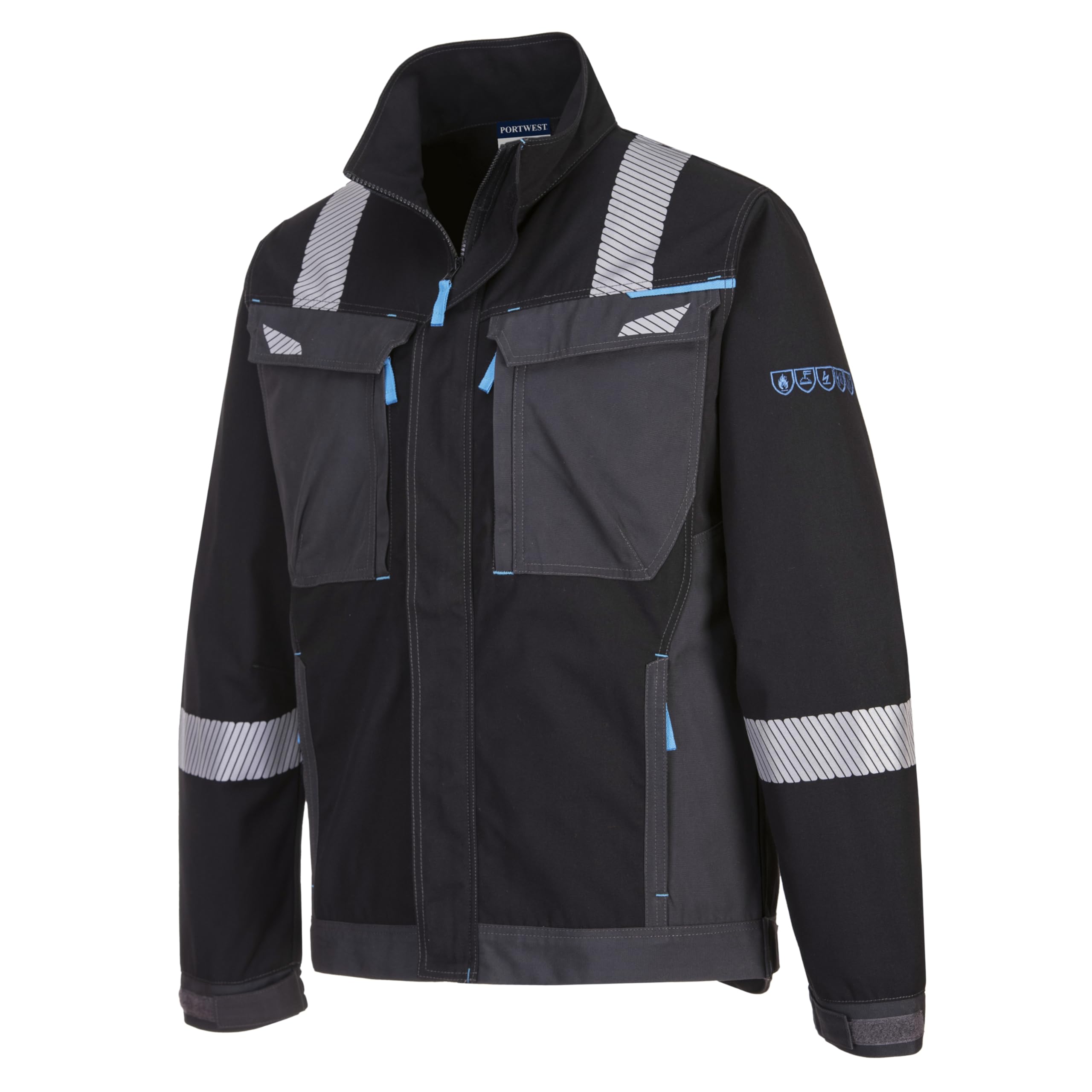 Portwest - Veste de Travail Anti-FEU WX3 2XL Noir