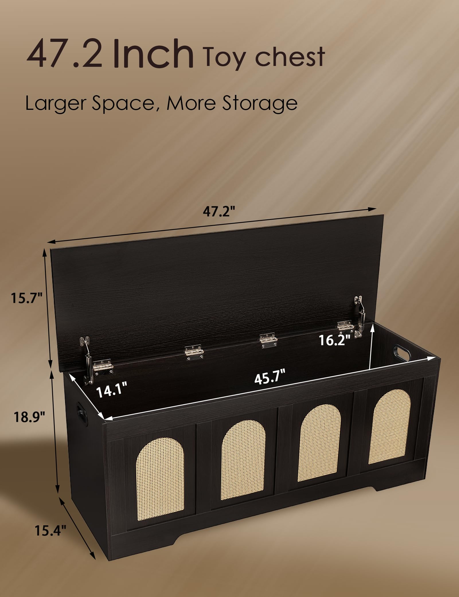 DINZI LVJ Storage Chest, 47.2