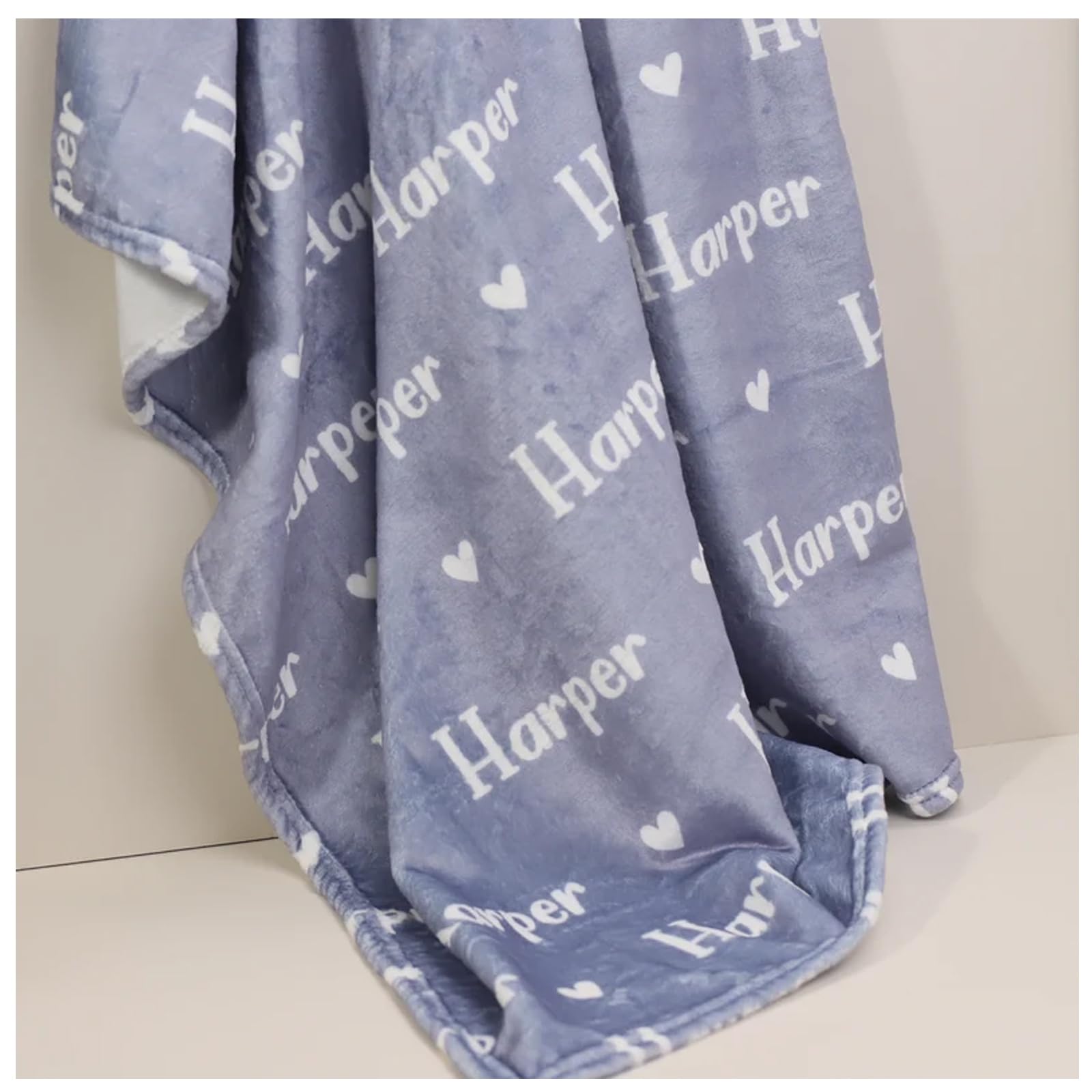gorm Manta para Bebe,Manta De Bebe Personalizado con Su Nombre,Manta Bebé Manta Personalizada,Cochecitos O Capazos, Idea Cumpleaños para Recién Nacido Niño Niña (180x200cm)