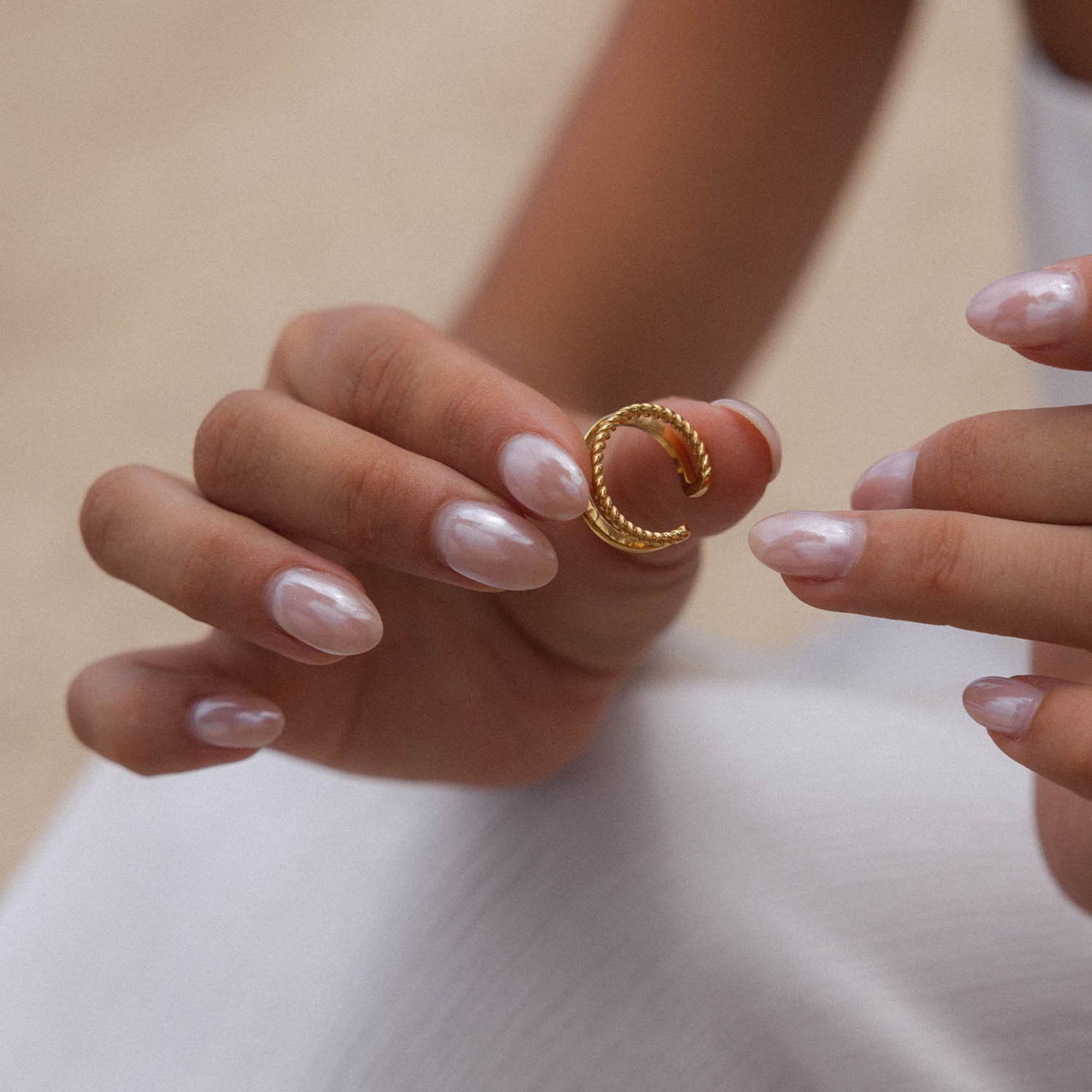 Purelei Mau Ring Adjustable Verstellbarer Ring Gold Silber Roségold Edelstahl Größen S/M M/L